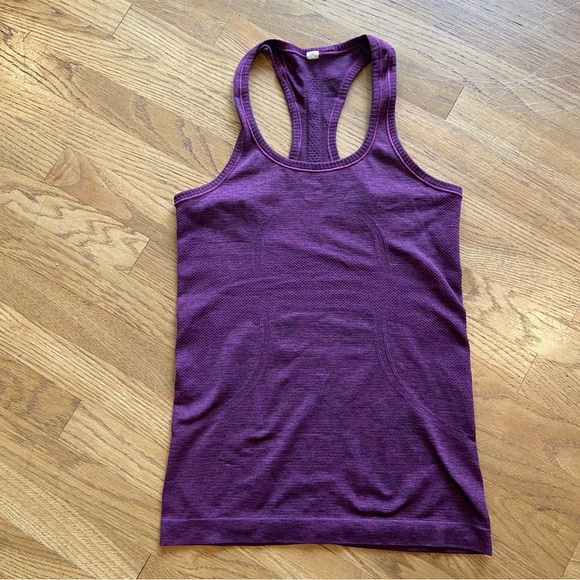 Womens purple Lululemon Swiftly Tech Racerback size 4 - Picture 4 of 10